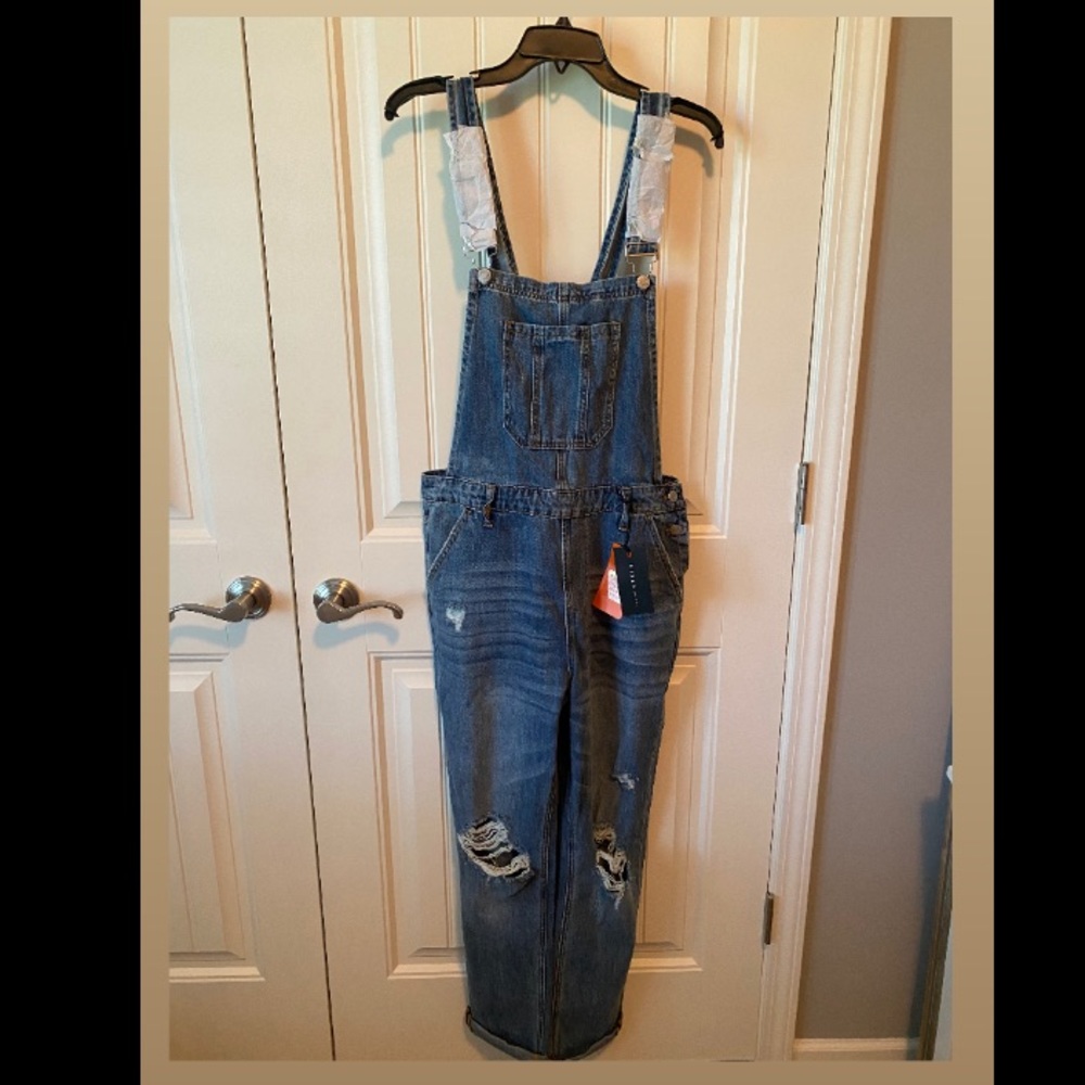 Shop Talulah Whalen Overalls | Medium Wash - New with tags